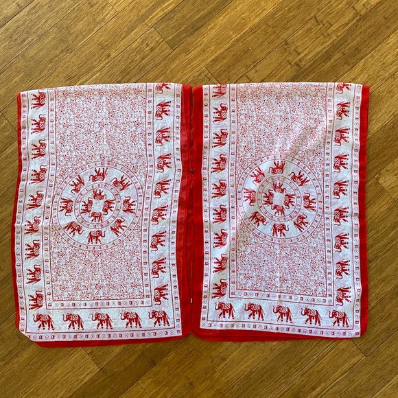 Caftan Kimono Style Wrap or Cover with Elephants - One Size - Picture 4 of 5